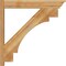 Ekena Millwork Merced Traditional Rough Sawn Outlooker, Western Red Cedar, 6"W x 34"D x 34"H OUT06X34X34MRC01RWR - alternate 2
